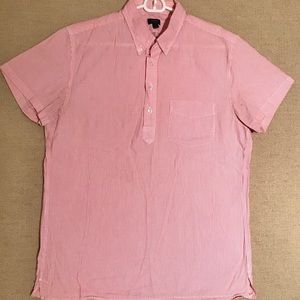 J. Crew Short-Sleeve Seersucker Shirt